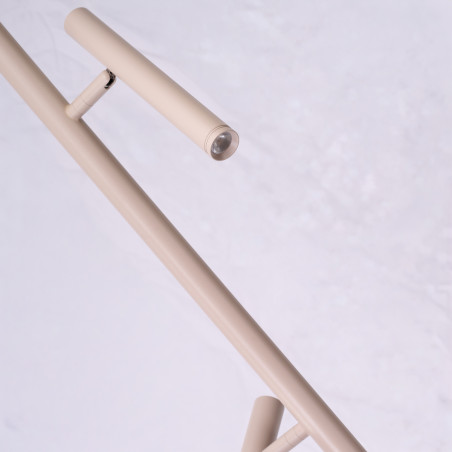 Lampa podłogowa LED ściemniana TROST 2 AZ7295 Azzardo beżowa