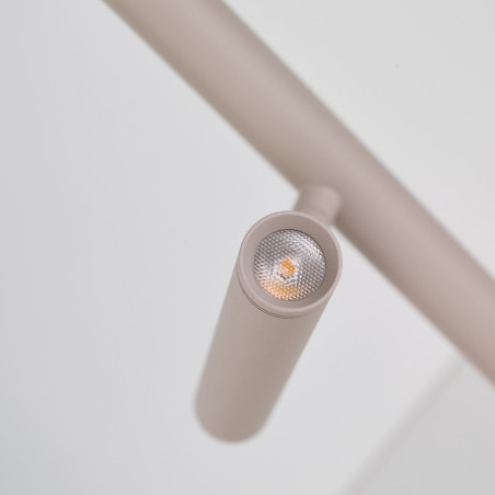 Lampa podłogowa LED ściemniana TROST AZ7299 Azzardo beżowa