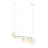 LAMPA WISZĄCA GARDA 4 RING WHITE
