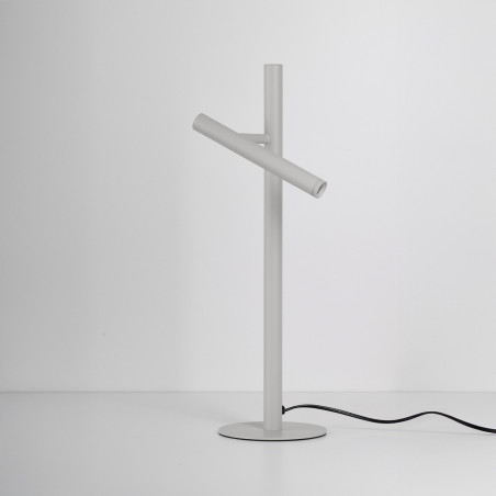 Lampa stołowa LED ściemniana TROST AZ7201 Azzardo biała