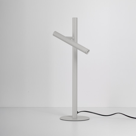 Lampa stołowa LED ściemniana TROST AZ7201 Azzardo biała