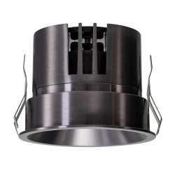 Oczko podtynkowe LED TUNIS 12 W 3000 K AZ7164 Azzardo tytanowe