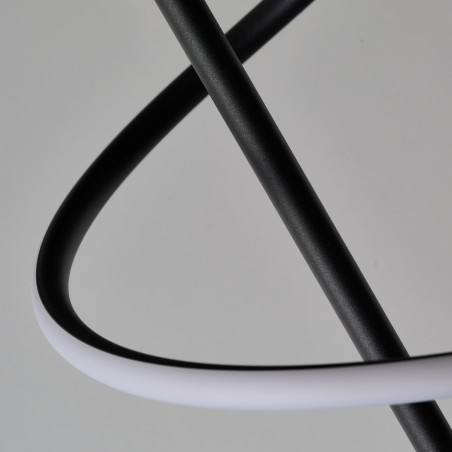 Lampa podłogowa LED ściemniana VIRGO AZ7153 Azzardo czarna