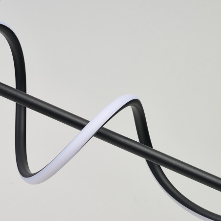 Lampa wisząca LED ściemniana VIRGO 120 AZ7151 Azzardo czarna