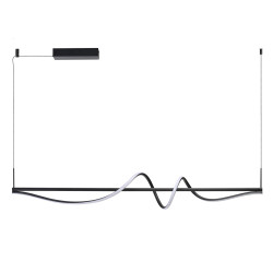 Lampa wisząca LED ściemniana VIRGO 150 AZ7152 Azzardo czarna