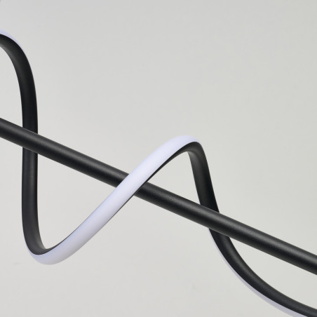 Lampa wisząca LED ściemniana VIRGO 150 AZ7152 Azzardo czarna
