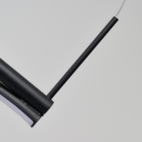 Lampa wisząca LED ściemniana VIRGO 150 AZ7152 Azzardo czarna