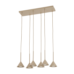 NOWOŚĆ 12047 CONO MINI SABIA LAMPA WISZĄCA 6XGU10 Tk Lighting