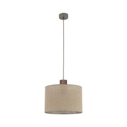 NOWOŚĆ 11841 VIGA SHADE ORZECH LAMPA WISZĄCA 1XE27 Tk Lighting
