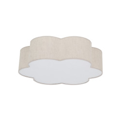 NOWOŚĆ 10746 CAPRI LEN LAMPA SUFITOWA 4xE27 Tk Lighting