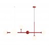 LAMPA WISZĄCA DIONE 6 RED WINE