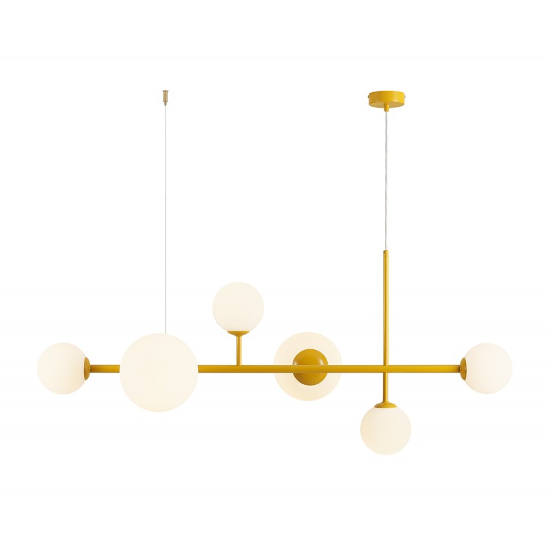 LAMPA WISZĄCA DIONE 6 MUSTARD LAMPA WISZĄCA DIONE 6 MUSTARD