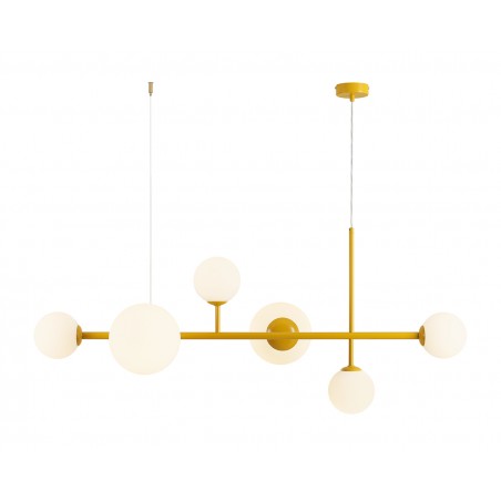 LAMPA WISZĄCA DIONE 6 MUSTARD LAMPA WISZĄCA DIONE 6 MUSTARD
