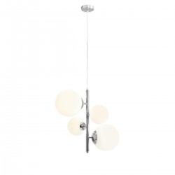 LAMPA WISZĄCA BLOOM 4 CHROME