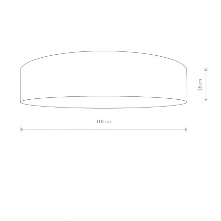 LAGUNA Kremowy 9x25W only LED