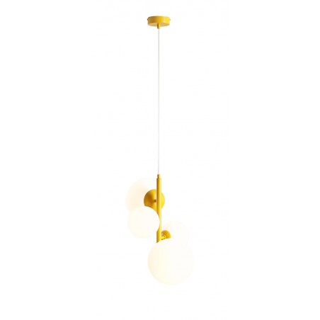 LAMPA WISZĄCA BLOOM 4 MUSTARD