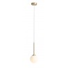 LAMPA WISZĄCA BOSSO MINI 14 BRASS