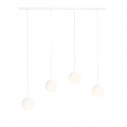 LAMPA WISZĄCA BOSSO 4 WHITE