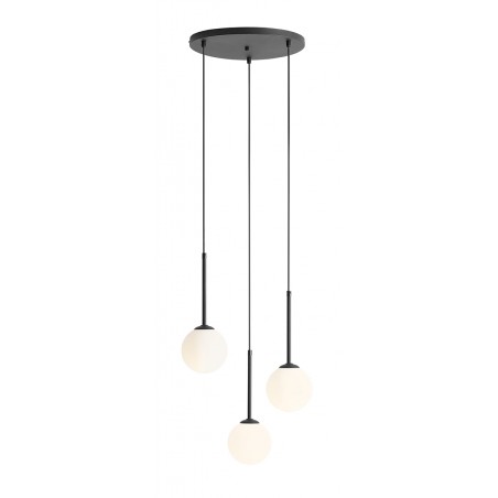 LAMPA WISZĄCA BOSSO 3 RING BLACK LAMPA WISZĄCA BOSSO 3 RING BLACK