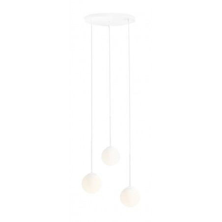 LAMPA WISZĄCA BOSSO 3 RING WHITE LAMPA WISZĄCA BOSSO 3 RING WHITE