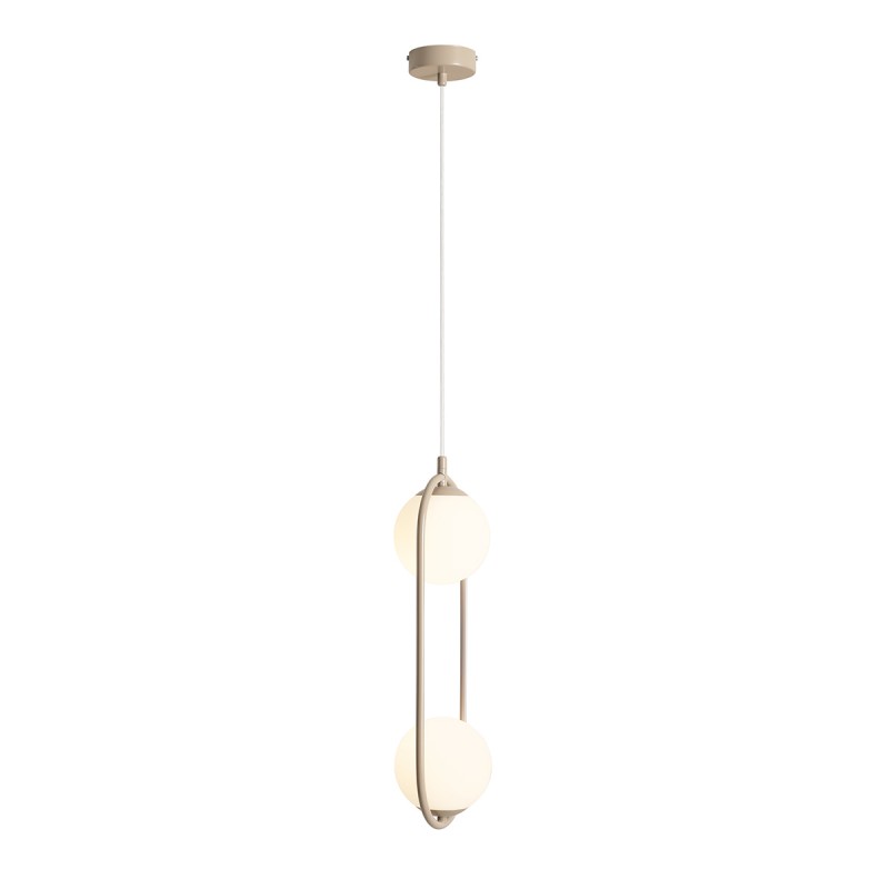 LAMPA WISZĄCA RIVA 2 BEIGE LAMPA WISZĄCA RIVA 2 BEIGE