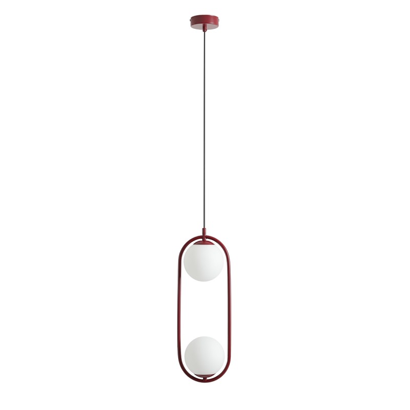 LAMPA WISZĄCA RIVA 2 RED WINE LAMPA WISZĄCA RIVA 2 RED WINE