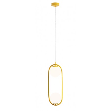 LAMPA WISZĄCA RIVA 2 MUSTARD LAMPA WISZĄCA RIVA 2 MUSTARD