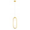 LAMPA WISZĄCA RIVA 2 MUSTARD