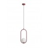 LAMPA WISZĄCA RIVA RED WINE