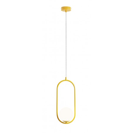 LAMPA WISZĄCA RIVA MUSTARD