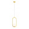 LAMPA WISZĄCA RIVA MUSTARD