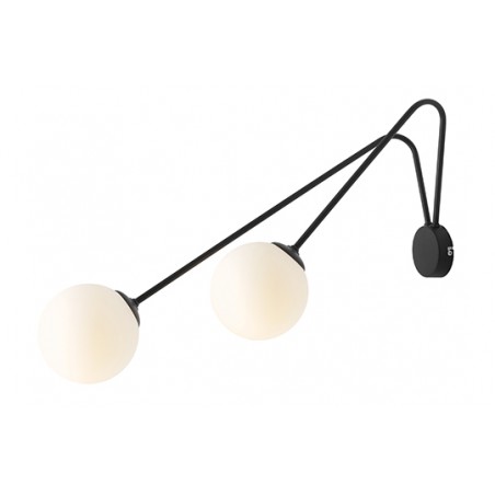 KINKIET HOLM 2 BLACK LARGE