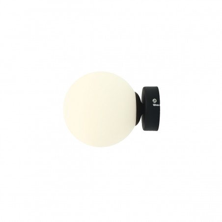KINKIET BALL BLACK S