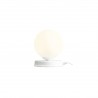 LAMPKA BIURKOWA BALL WHITE S