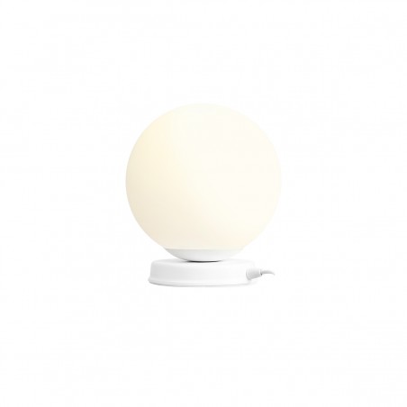 LAMPKA BIURKOWA BALL WHITE M