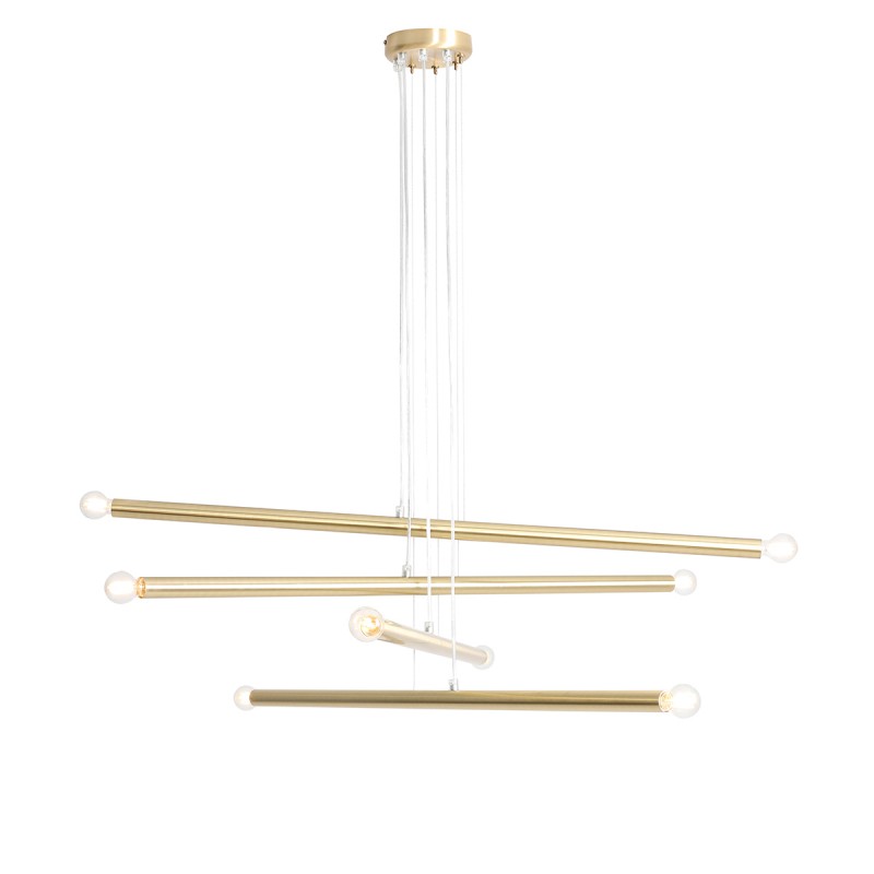 LAMPA WISZĄCA TUBO 8 BRASS LAMPA WISZĄCA TUBO 8 BRASS
