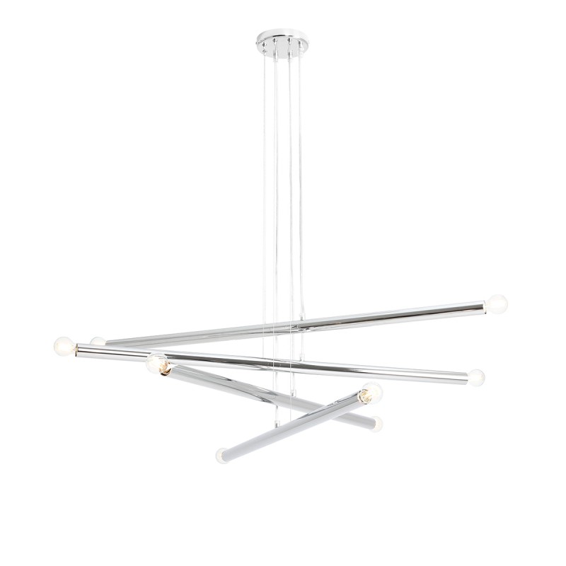 LAMPA WISZĄCA TUBO 8 CHROME LAMPA WISZĄCA TUBO 8 CHROME