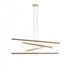LAMPA WISZĄCA TUBO 8 GOLD