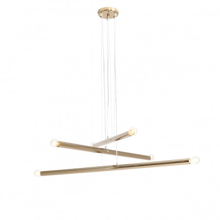 LAMPA WISZĄCA TUBO 6 GOLD