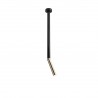 PLAFON STICK BLACK M