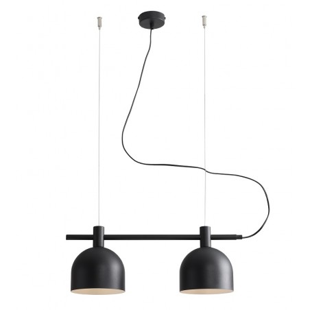 LAMPA WISZĄCA BERYL 2 BLACK