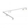 MONO CORNER 2x150 Biały 10W only LED
