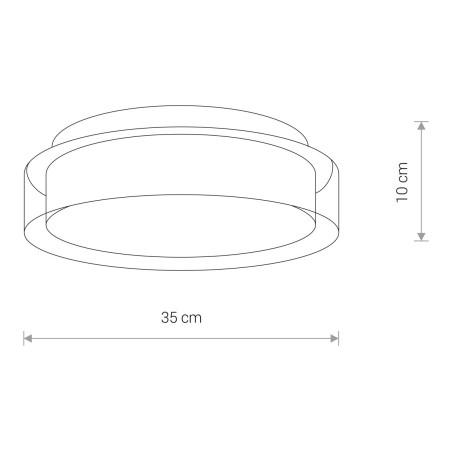 PAN LED M Chrom 17W