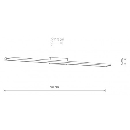 LATH LED Chrom 16W