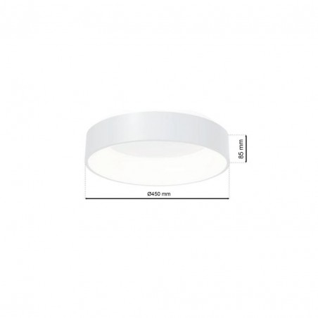 Plafon OHIO 24W LED Ø450mm
