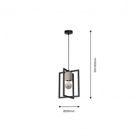 Lampa Wisząca Ralph 1xE27