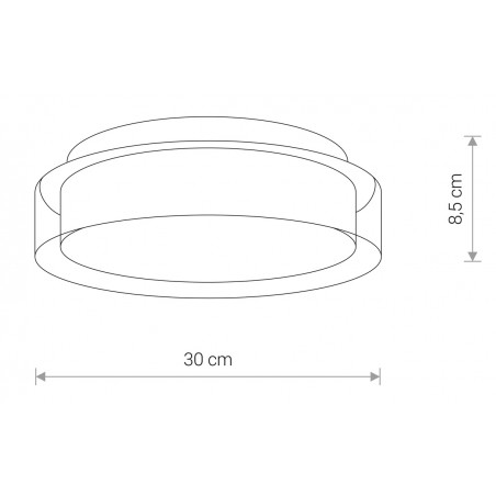 PAN LED S Chrom 12W