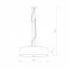 VIVIANE 3x60W Czarny