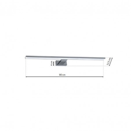 Kinkiet SHINE CHROME 80cm 15W LED