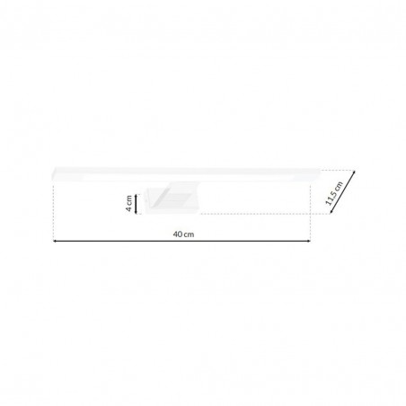 Kinkiet SHINE WHITE 40cm 7W LED